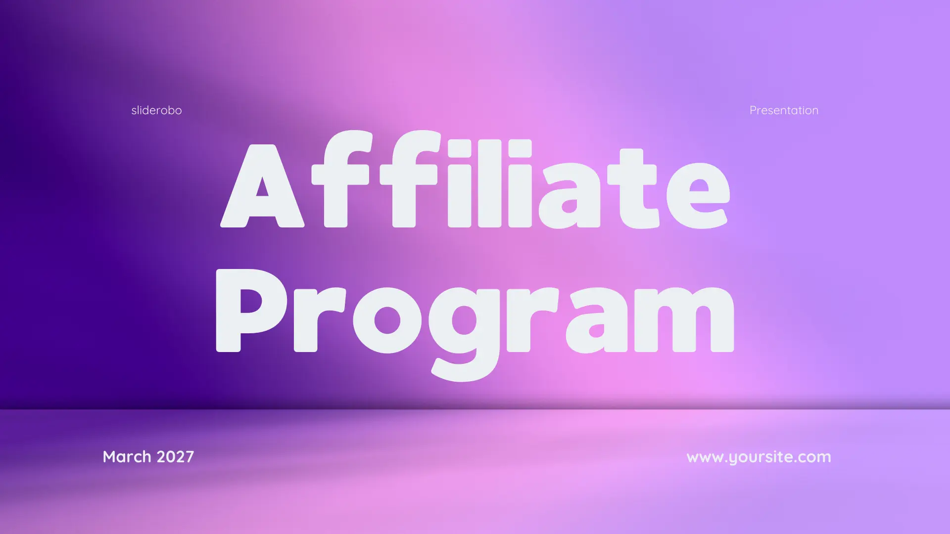 Affiliate Program